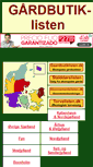 Mobile Screenshot of gaardbutiklisten.dk